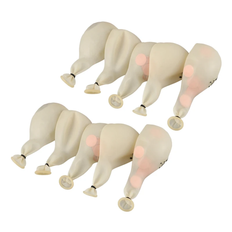 

10 шт., латексные воздушные шары с конфетти, 12 дюймов