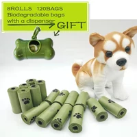 environmentally degradable garbage collect poop bag supplies accessories dispenser dog excrement biodegradable waste compostable