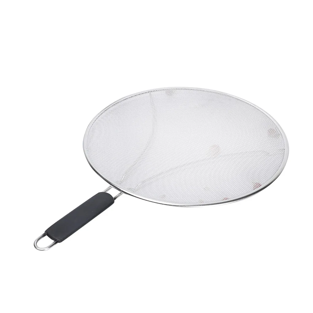 

Сковорода смазка Splatter экран из нержавеющей стали защита от брызг масла Защитная крышка для приготовления масла