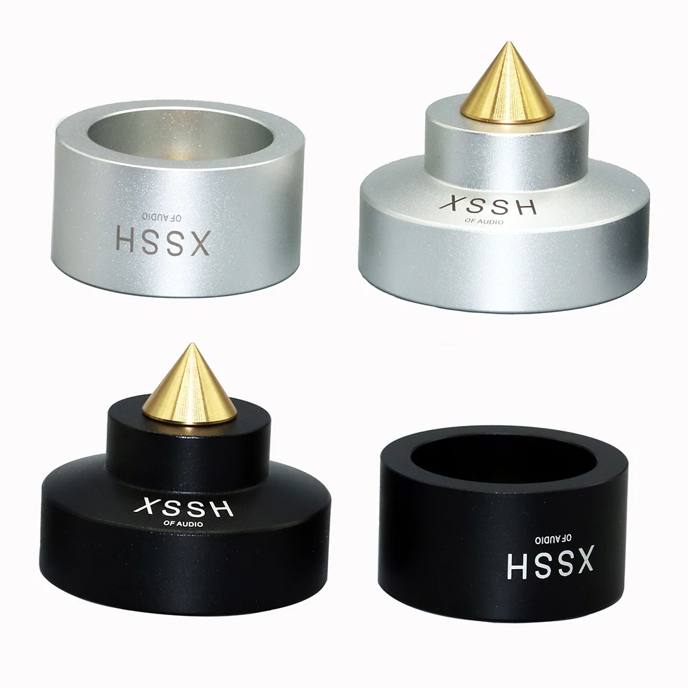 Новинка 2023, амортизирующие шипы XSSH, аудио аудиофил, амортизирующая колонка, HIFI динамик, усилитель CD-плеера, алюминиевые изоляционные ножки