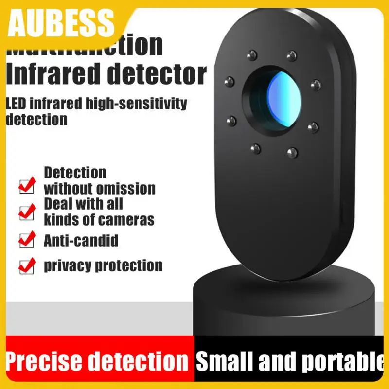 

Black Detector Mini Multifunctional Infrared Detector Protect Privacy Anti-peeping Detector Continuous Detection Camera Detector