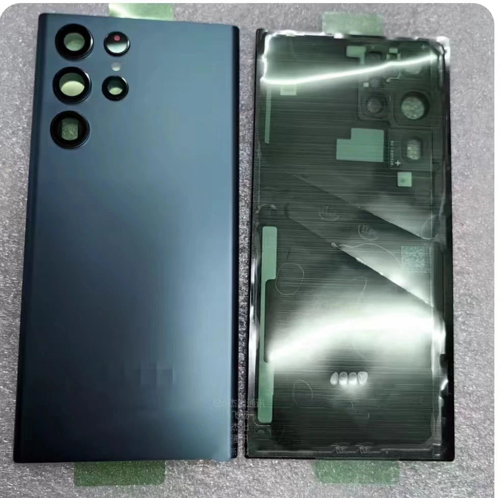 Ультратонкая Задняя Крышка Отсека Для Аккумулятора Samsung S22 С Объективом Камеры