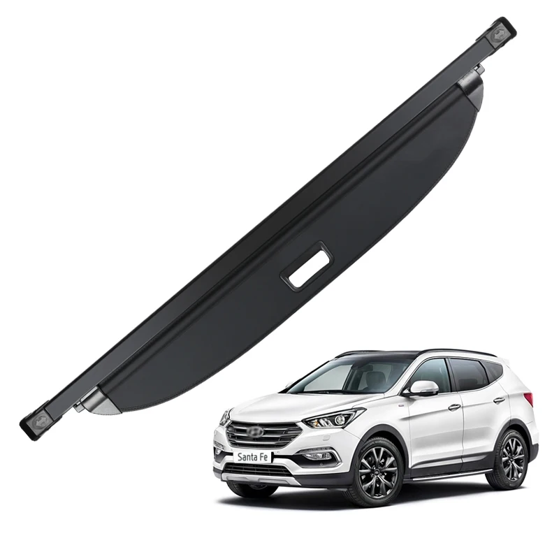 Фото Для Hyundai Santa Fe Sport 5 мест 2016-2017: Выдвижная шторка-багажник для защиты груза, аксессуар для авто №2