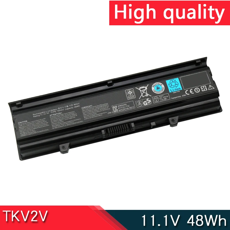 Новый аккумулятор для ноутбука TKV2V 11 1 В 48 Втч Dell Inspiron 14VR N4020 N4030 M4010 M4RNN FMHC1 W4FYY X3X3X YM5H6