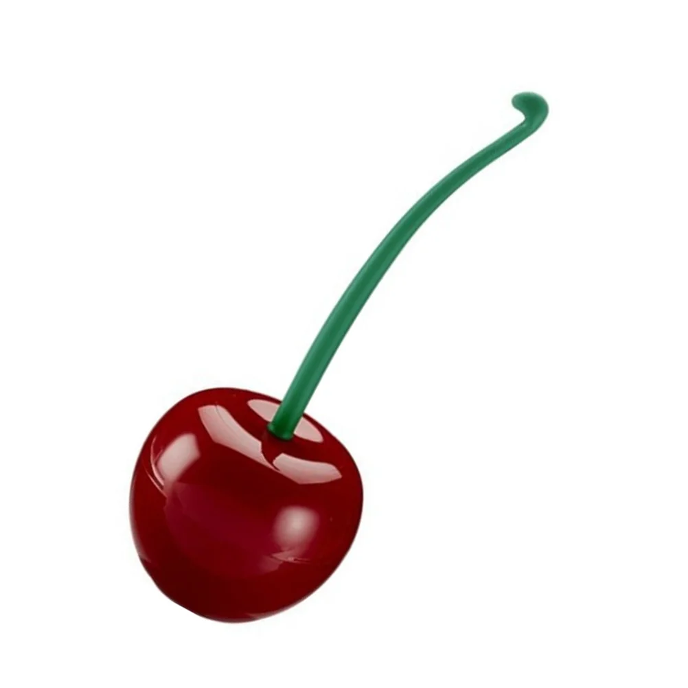 

Toilet Brush Bathroom Cherry Cleaner Bowl Holder Scrubber Fruit Cleaning Standing Shaped Set Decorativehandle Long Creative