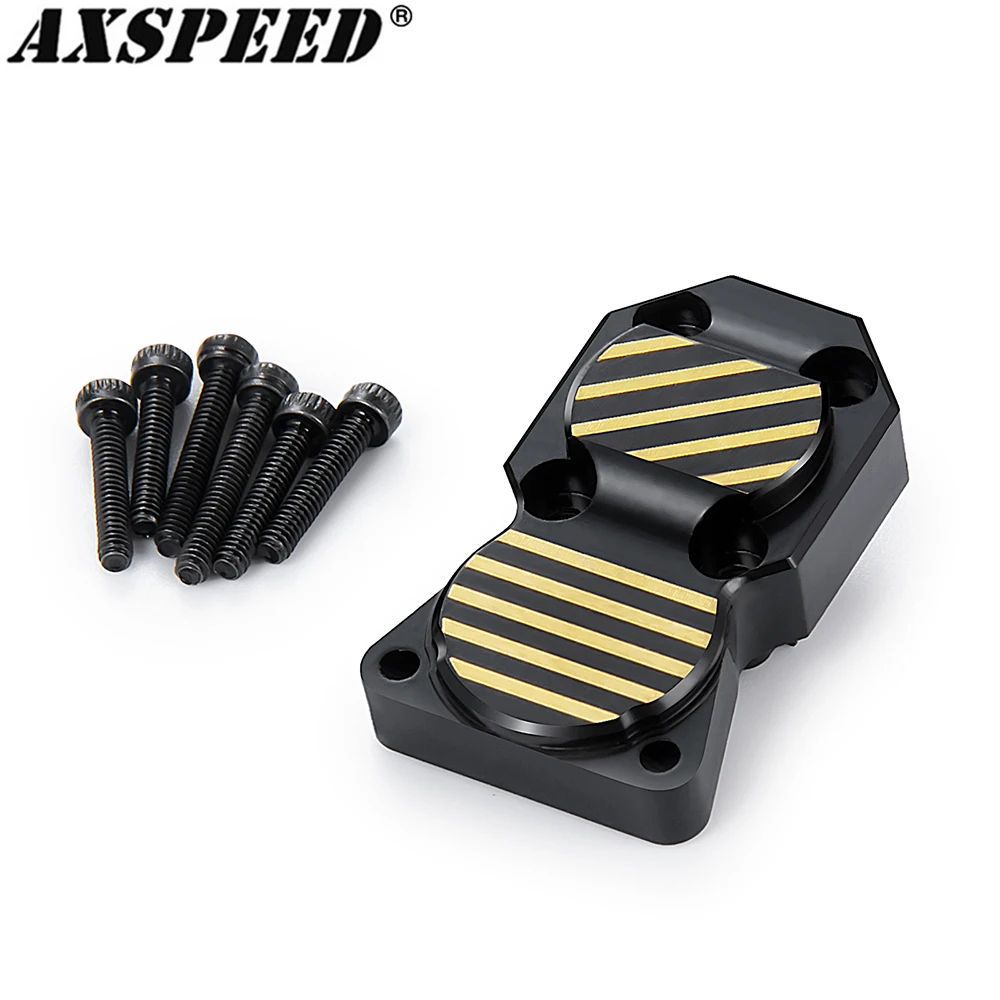 

AXSPEED металлический портальный осевой корпус, латунный противовес для 1/24 RC Crawler Car Axial SCX24, обновленные детали