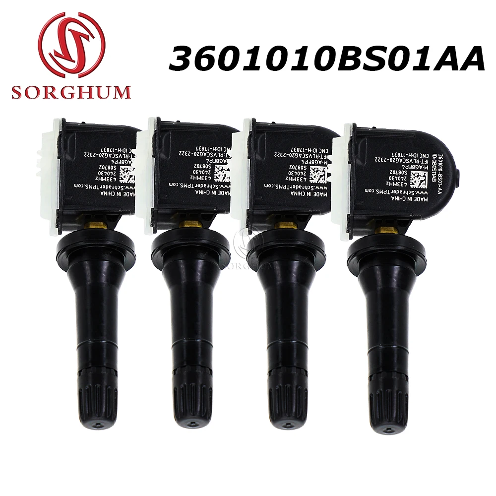 

3601010 BS01 3601010 BS01AA Датчик давления в шинах TPMS для ChangAn CS35 PLUS CS85 CS95 Alsvin Hunter 2019 2020 2021 2022 2023