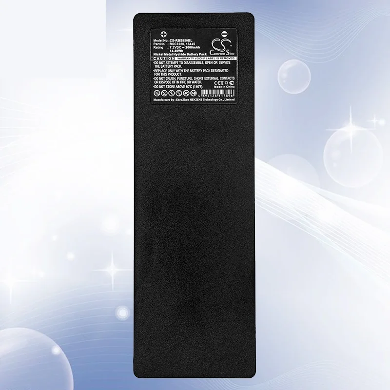 

Applicable SCANRECO Remote Transfer 590 592 960 790 Battery RSC7220 1026