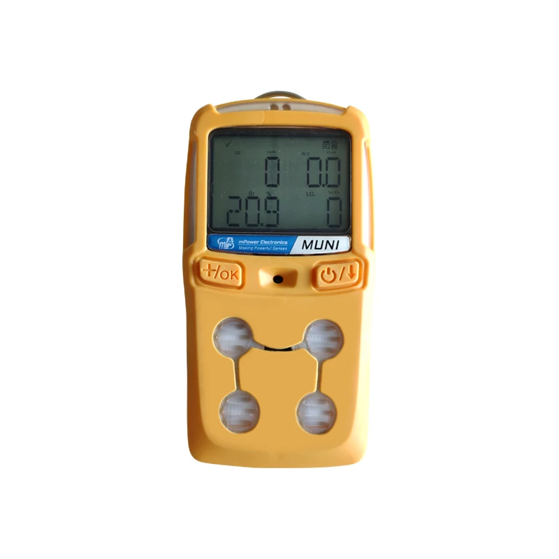 

electronics Multi Gas Monitors MUNI MP420 4 gas detector forsafety in hazardous locations Metallurgy O2 H2S CO LEL