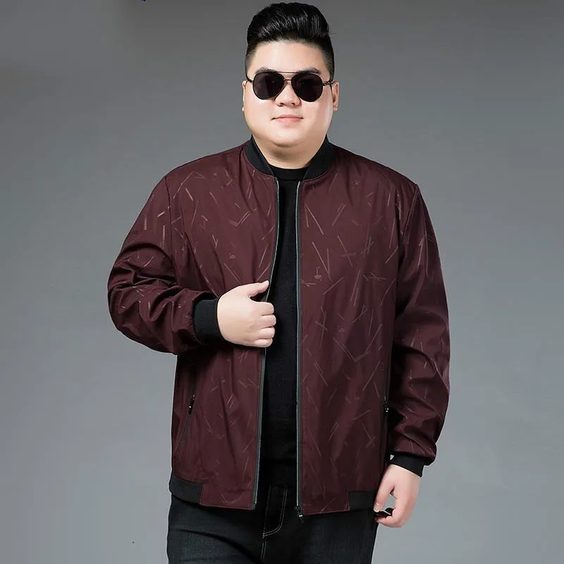 

2022 Spring and Autumn Men's Jacket Plus Size 6XL 7XL 8XL Casual Loose New Style Coat Mens Fashion Clothing Trends Dress