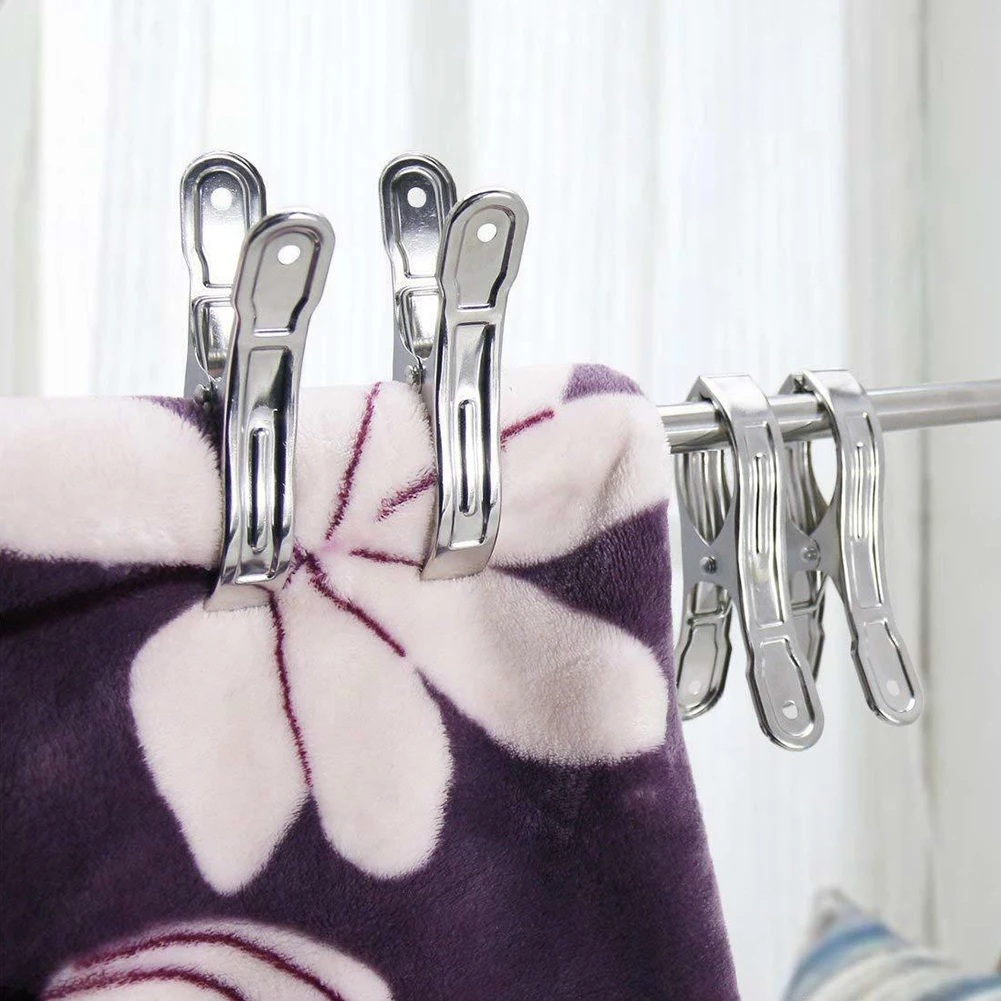 

Pin The Clothes For Lasting Use Your Quilt Duvet Cover And Clothes Hanger Clamp Skid Resistance Stainless Steel
