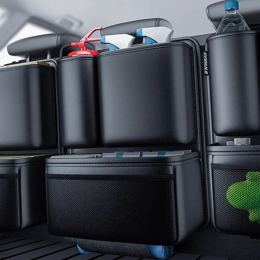 Многофункциональный съемный карман-органайзер для багажника автомобиля черные