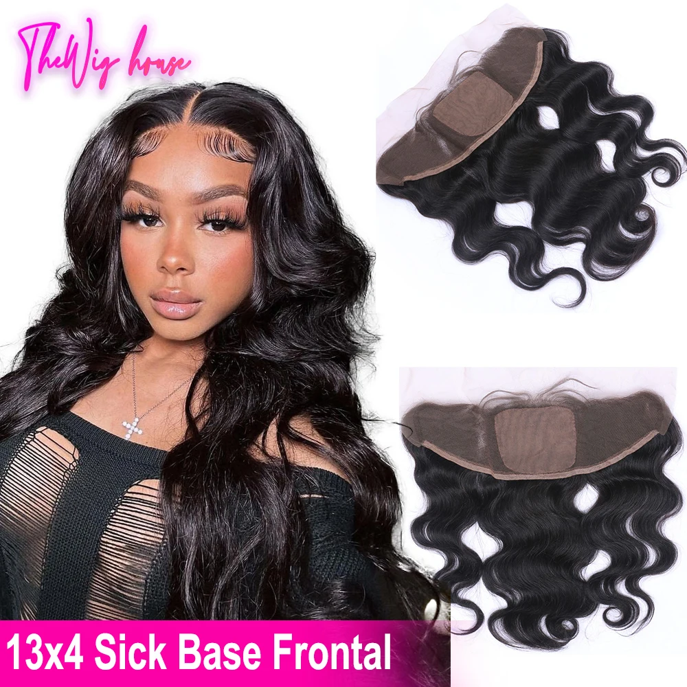 

Body Wave Silk Base 13x4 Lace Frontal Remy Brazilian Human Hair With Virgin Natural Hairline Ear To Ear Remy Human Hair