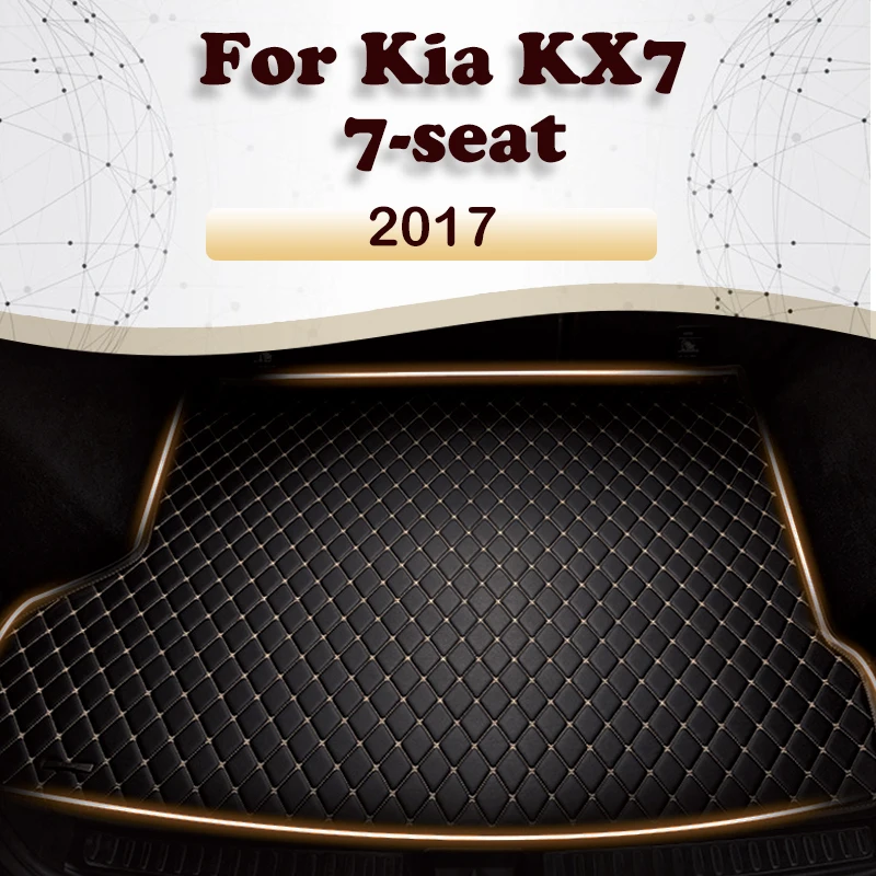 

Автомобильный коврик для багажника для Kia KX7 7-Seat 2017 пользовательские автомобильные аксессуары автомобильное украшение интерьера