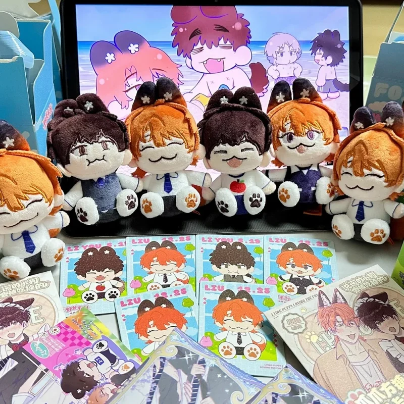 Фото Новинка! Оригинальные товары в наличии: Серия Blind Box «Лисья любовь» — магниты на холодильник с изображением лежащих щенков, милые украшения, подарки на день рождения для девочек. №2