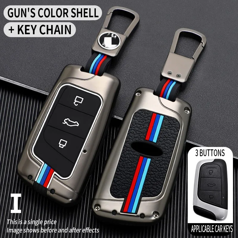 

Car Key Cover For Chery Tiggo 8 7 5X 2020 2019 Smart Keyless Remote Fob Protect Case Keychain Car-Styling Holder Accessories