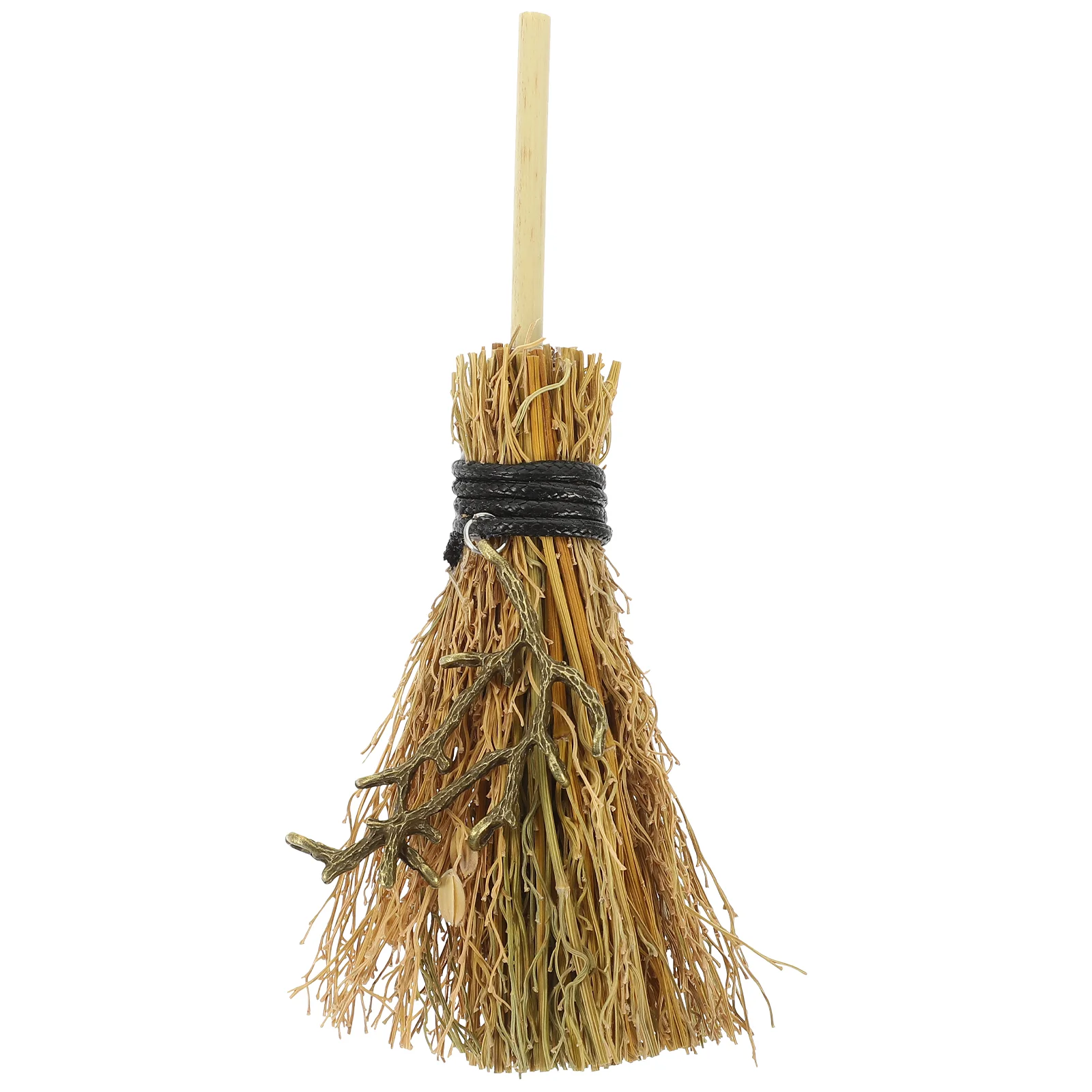 

Mini Witch Broom Accessories Your Car Toys Broomstick Hanging Witches Craft Costume Kids Props Wizard Flying