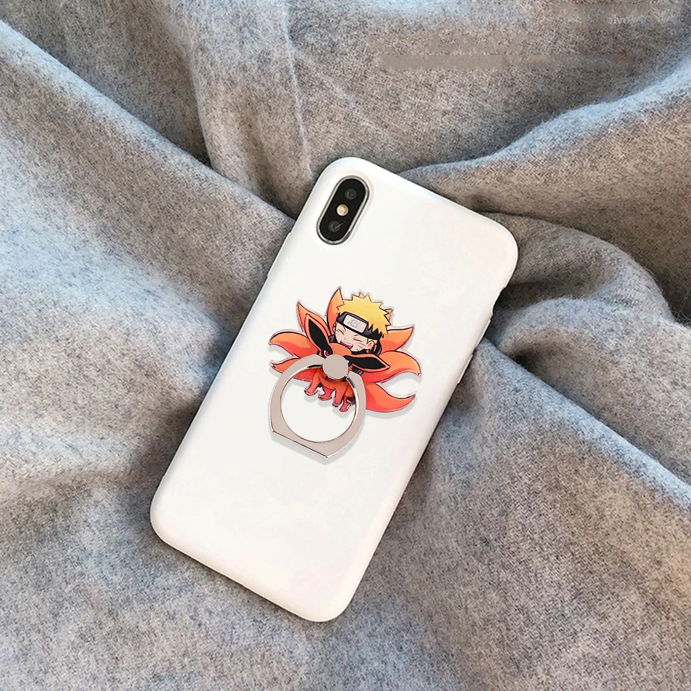 fd1089 creative anime figure mobile phone ring bracket cell phone dock customized cartoon ring buckle phone accessory gifts free global shipping