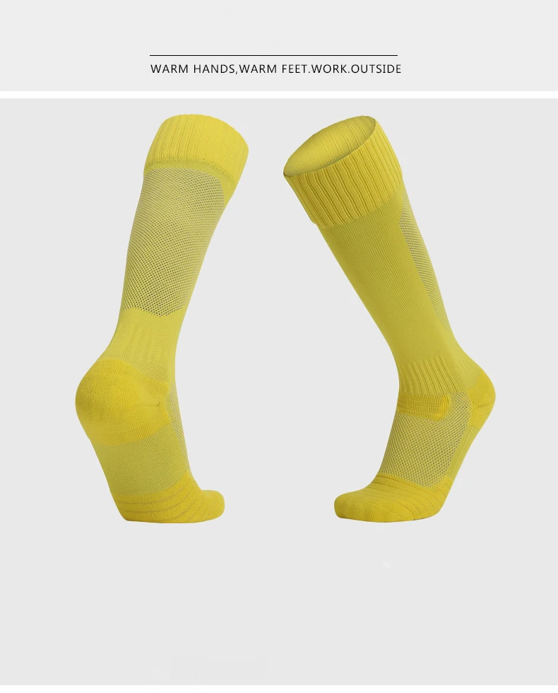 Breathable Sports Adult Thickened Towel Bottom Football Socks Non Slip Wear Resistant Stockings Stock Woman Basketball Mens