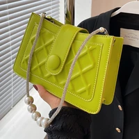 2022 new trend this years popular texture summer one shoulder underarm bag messenger small square bag high end small bag women