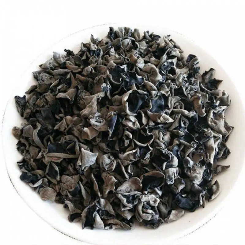 

Dried Black Fungus Wood Ear Mushrooms Hei Mu Er Auricularia Polytricha