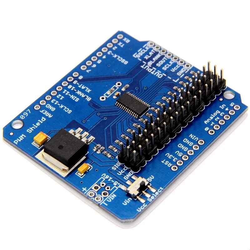 Плата расширения Arduino сервоконтроллера ICSJ014A PWM Shield