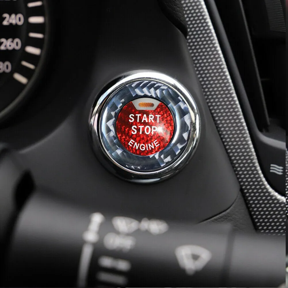 Наклейки на крышку кнопки включения и остановки двигателя с декоративной