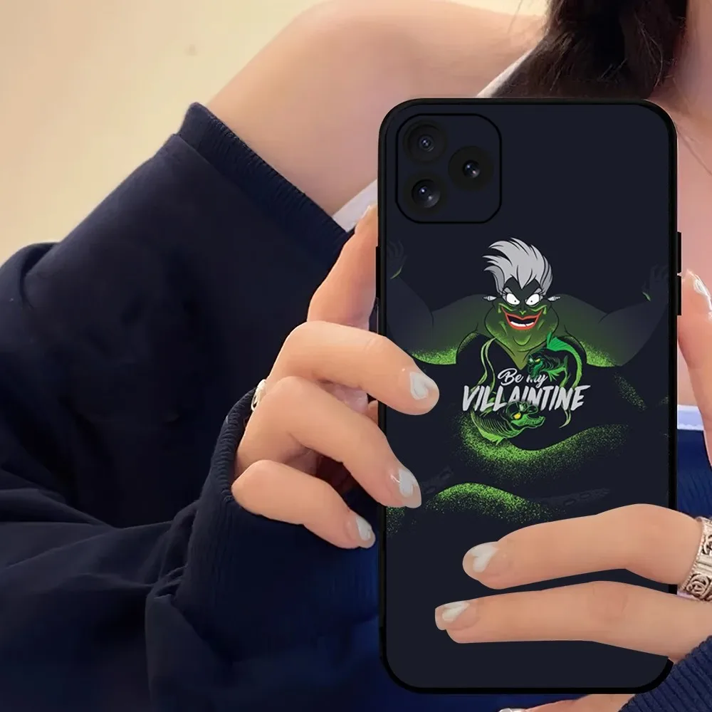 Чехол MINISO urсула для телефона с изображением диснеевских русалочек iPhone 14 15 8 11 12 13 XS