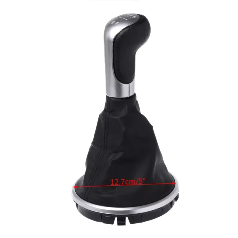 

5 Speed Car Gear Shift Knob Gaitor Boot for skoda Fabia 2 MK2 2007-2012 Roomster