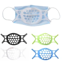 5pcs mouth mask support breathing assist mask inner cushion bracket silicone mask holder support frame breathable washable