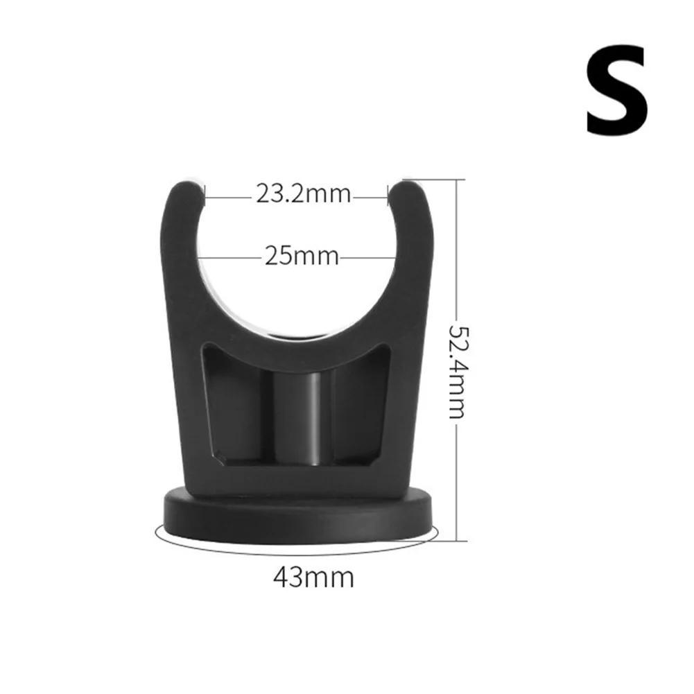 

Portafilter Rack Portafilters Holder Black Convenient Light Weight PVC Simple Small Size Wall Rack Home Brand New