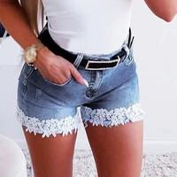 womens shorts slim fit thin stretch lace shorts summer 2022