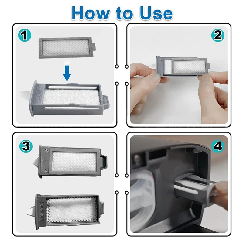 10 шт. CPAP-фильтры для-Respironics Dreamstation 2 многоразовые фильтры пыльцы одноразовые