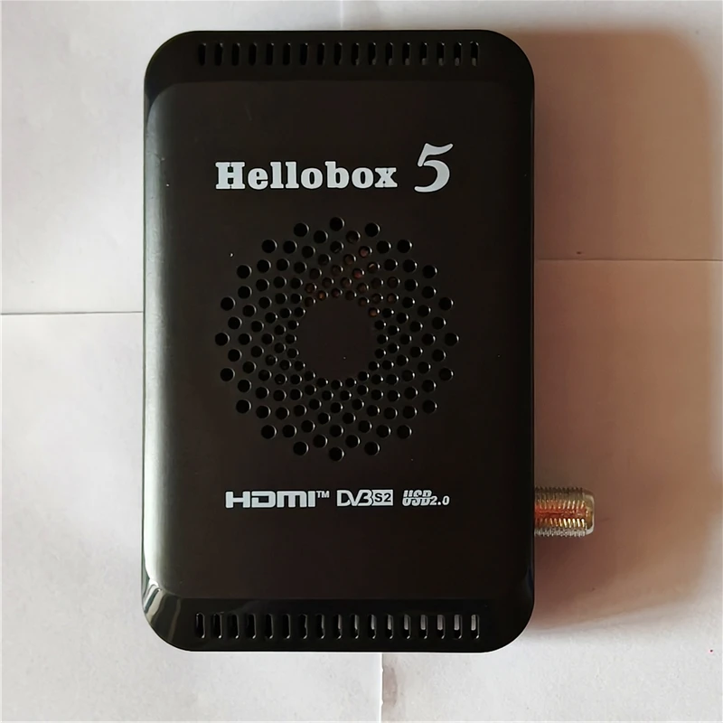 Фото Hellobox 5 DVB-S/S2 Приемник спутникового телевидения Поддержка модема 3G Cccam Newcam Mgcam Scam ТВ-приемник PVR MPEG4 OSD 1080P №2