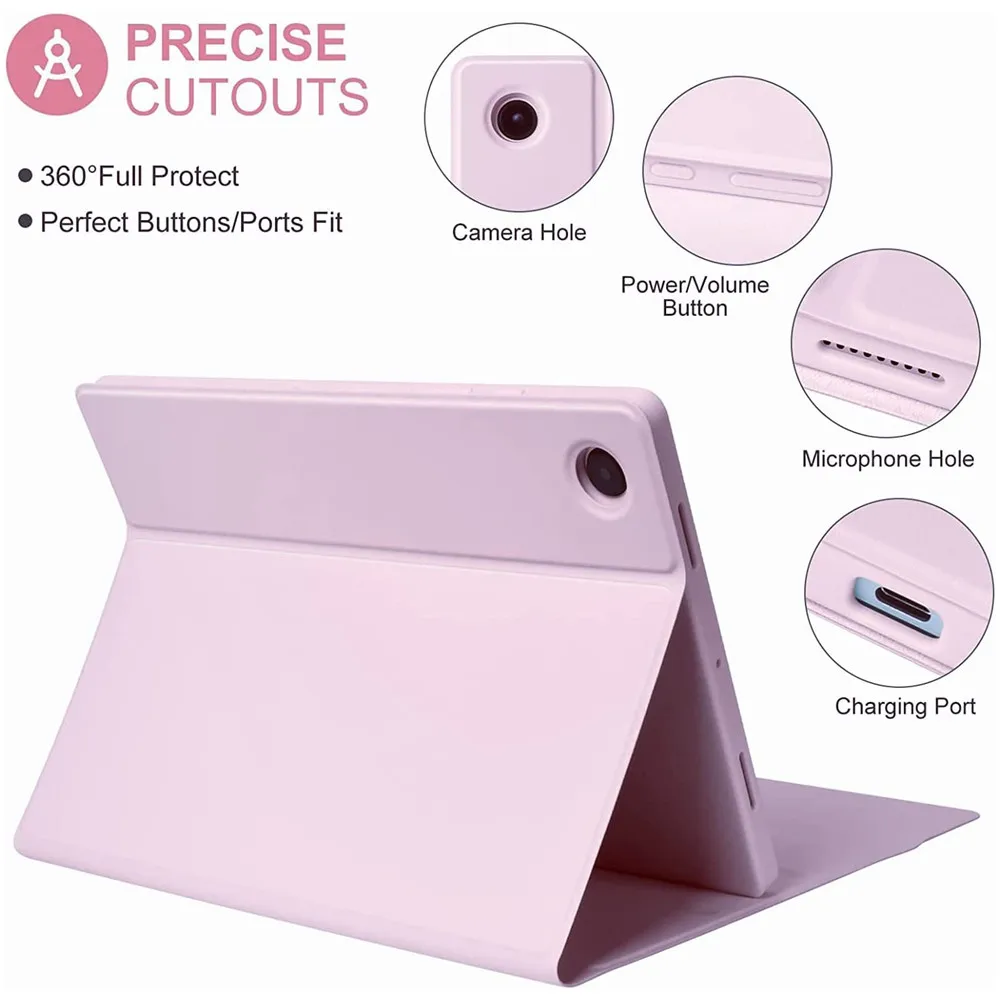 Чехол с клавиатурой для Samsung Galaxy Tab чехол планшета S6 Lite 10 4 дюйма S7 11 дюймов S8 Plus FE 12