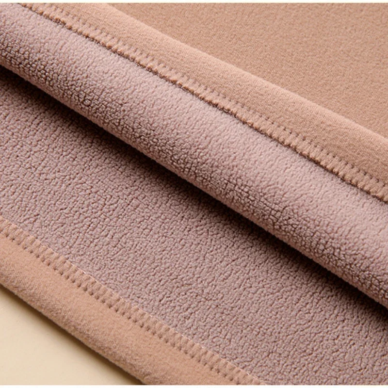 Плотные флисовые Теплые Топы Женская супермягкая бархатная футболка со средним