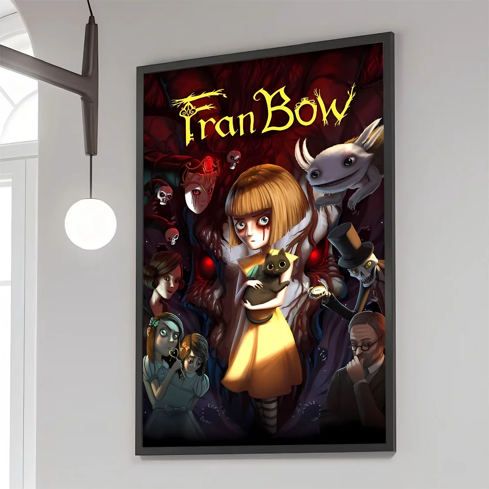 

Постер Fran Bow в ретро стиле