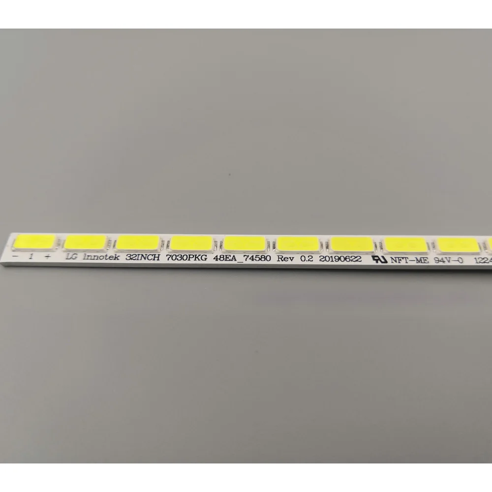 

394mm LED Backlight strip 48 lamp for LG Innotek 32INCH 7030PKG 48EA_74580 T320HVN01.2 TX-LR32EM5A T320HVN01.5 320TA0I 320TA01