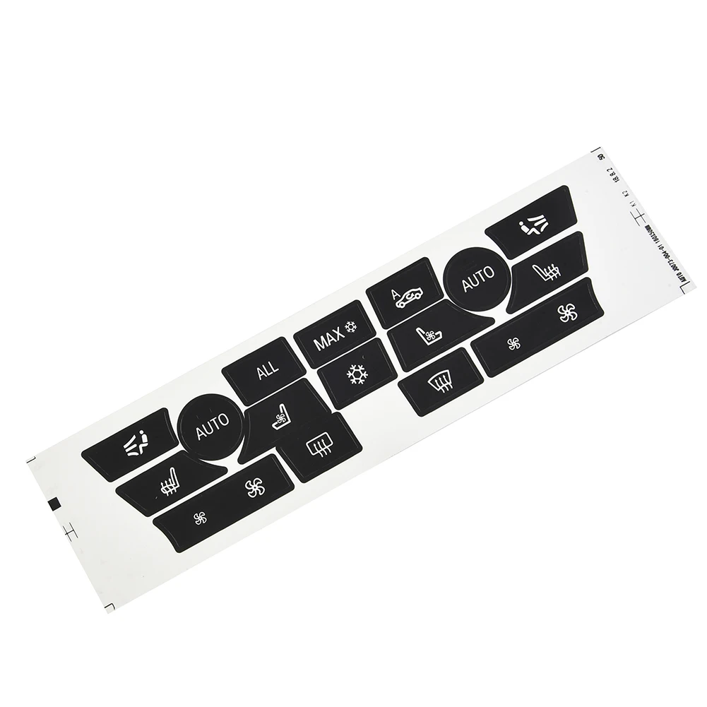 

Car Air Condition Radio AC Climate Control Button Repair Stickers Decals For BMW 7 Series 740i -760Li 2007-2015 Interior Sticker