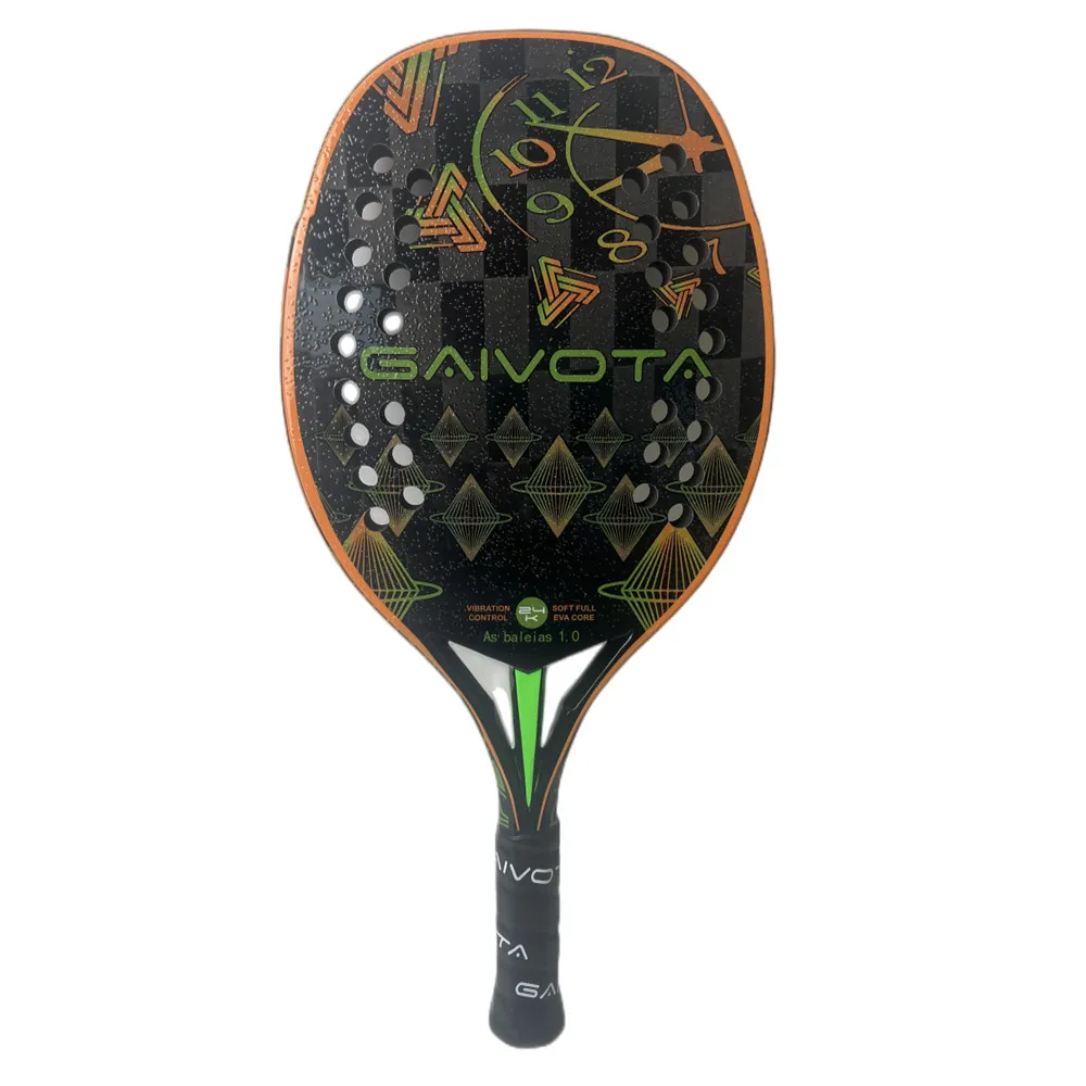 

2023 Beach tennis racket carbon 24k top Brazilian best-selling brand GAIVOTA