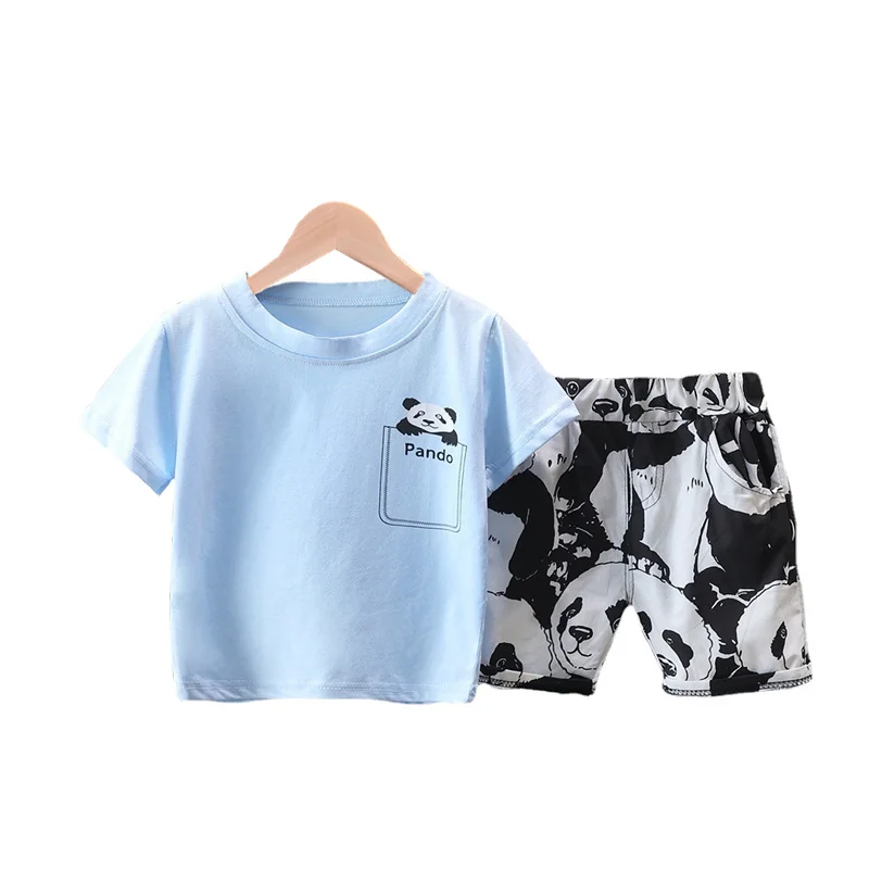 

New Summer Baby Clothes Suit Children Boys Girls Casual Cotton T-Shirt Shorts 2Pcs/Sets Toddler Fashion Costume Kids Sportswear