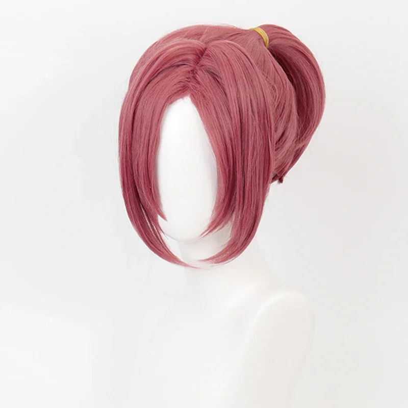 Jibaku Shounen связанный с унитазом Hanako kun Mitsuba короткий парик хвостиком костюм для