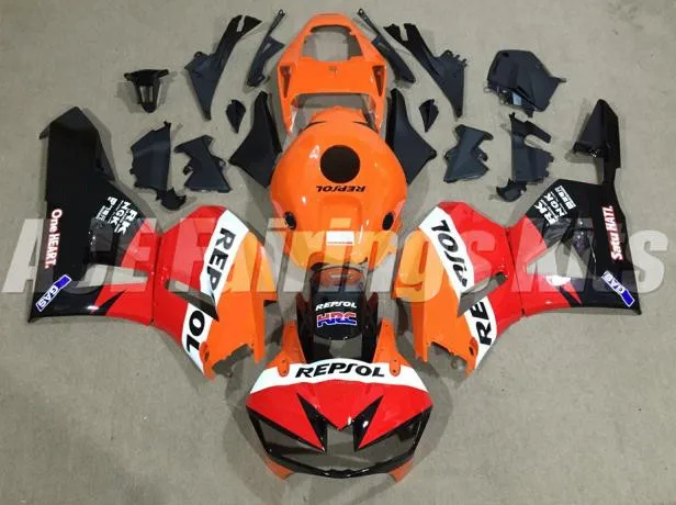 

Injection mold New ABS Fairings Kits Fit for HONDA CBR600RR F5 2013 2014 2015 2016 2017 2018 Bodywork Set Repsol JP