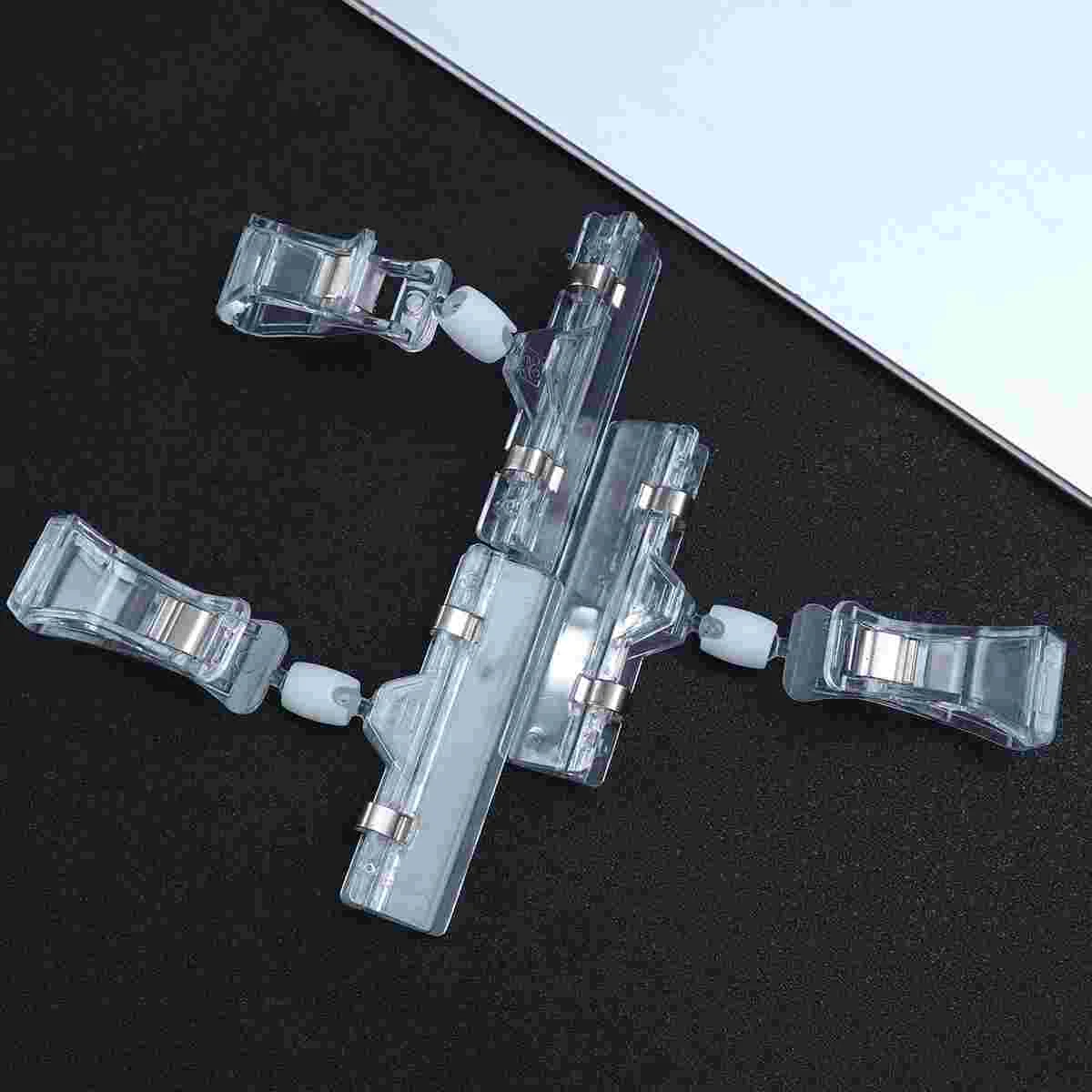 

10 PCS Clamp Note Clip P_b08xvp596d Plastic Tags Folder Holder Label Sticky Notes Tabs