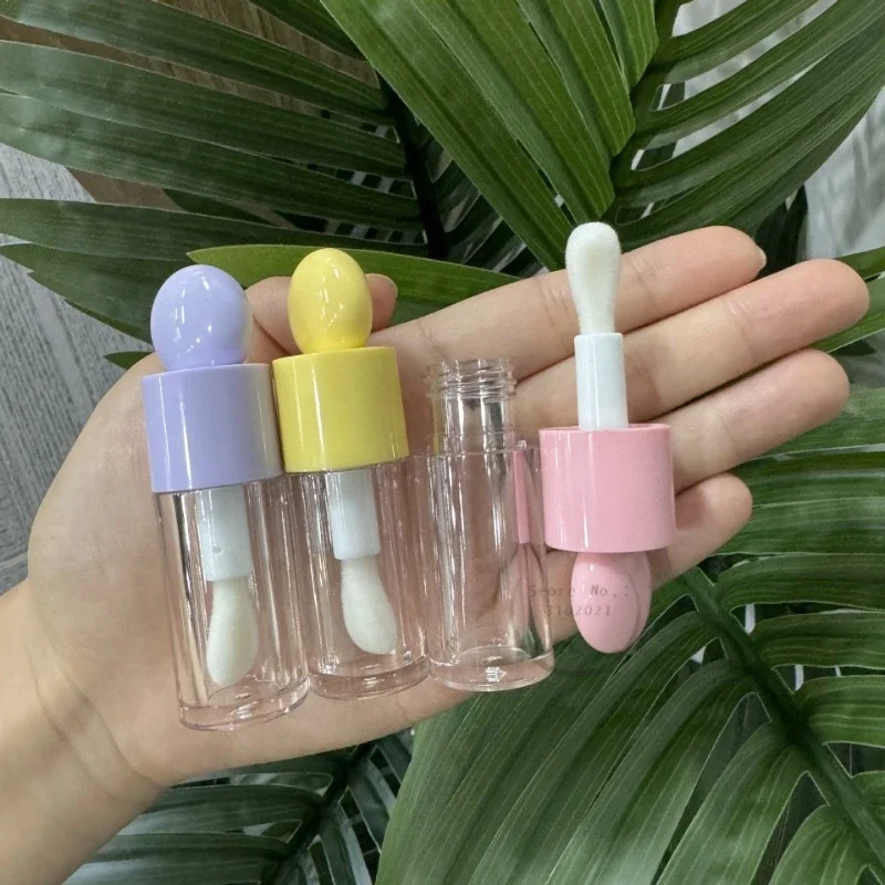 4 мл DIY бутылка для глазури губ пустой тюбик блеска контейнер с крышкой помады