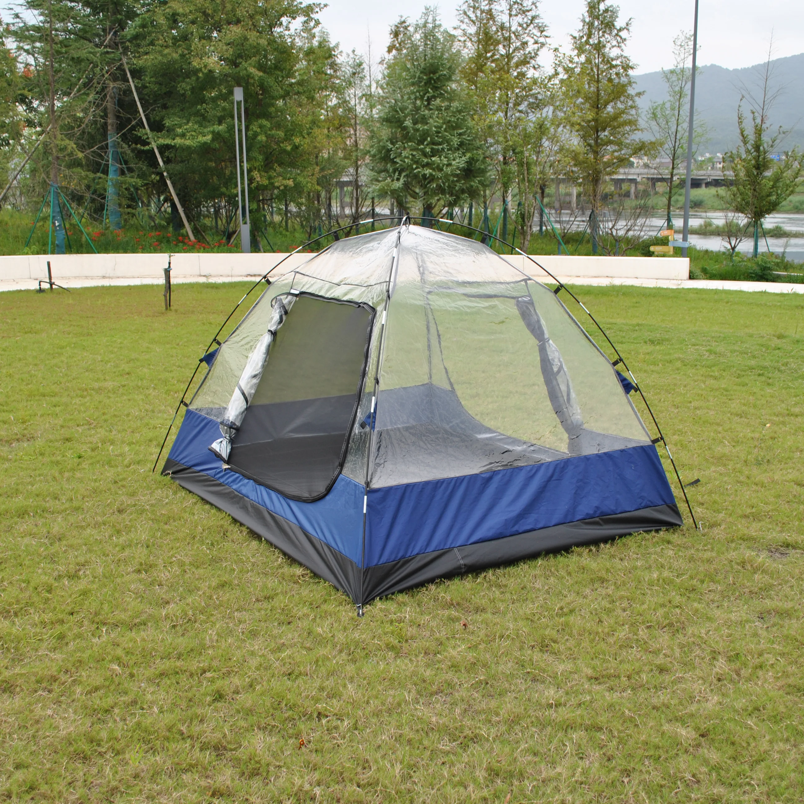 4-местная пузырьковая палатка из ПВХ — большая негабаритная погодная для