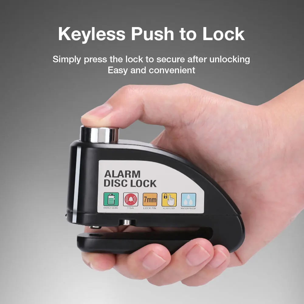 LAOTIE велосипедные колеса дисковые замки сигнализация и напоминание веревка для