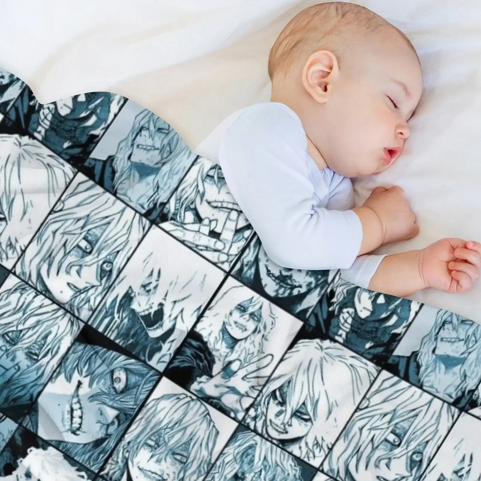 Плед Shiga Raki MHA Collage 2