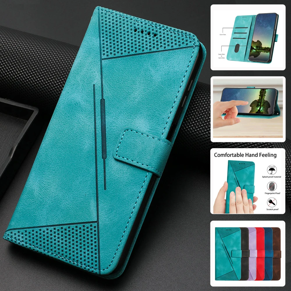 

Hot 30 Play 20 11s NFC Leather Card Case Magnetic Wallet Texture Book Shell for Infinix Note 30 Pro VIP 30i 20s 20i 12 G96 Cover