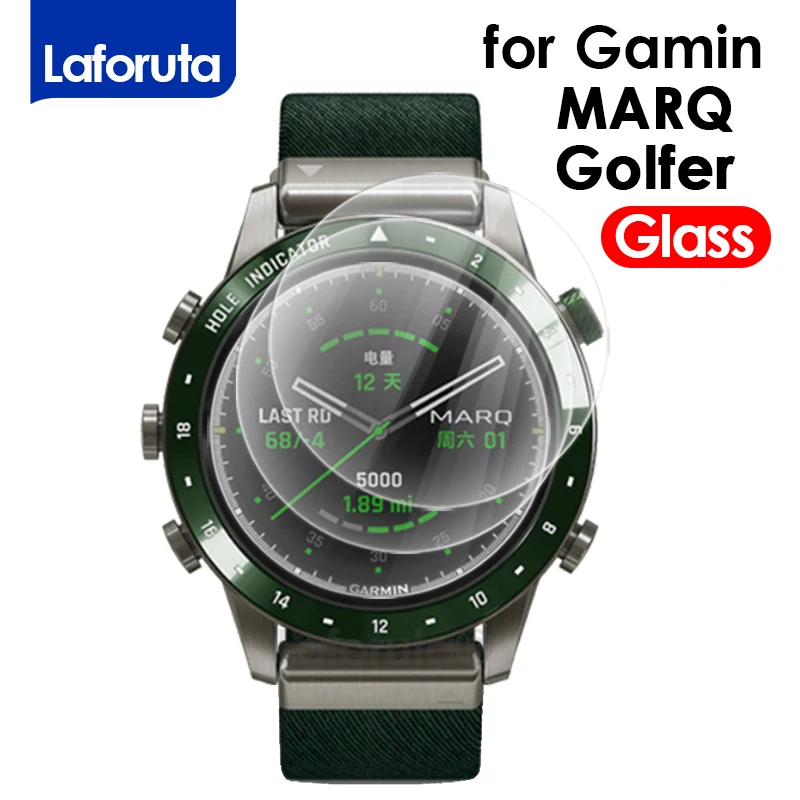 

Tempered Glass For Garmin MARQ Golfer Screen Protector For Garmin MARQ Golfer Forerunner 45 55 235 265 745 965 Protective Film